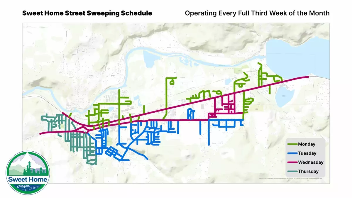 Sweeper Map & Schedule
